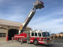 1997 Simon Duplex 4Dr Saulsbury/LTI 75’ Tower Ladder Platform full