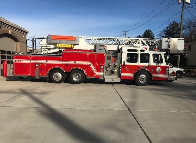 1997 Simon Duplex 4Dr Saulsbury/LTI 75’ Tower Ladder Platform full