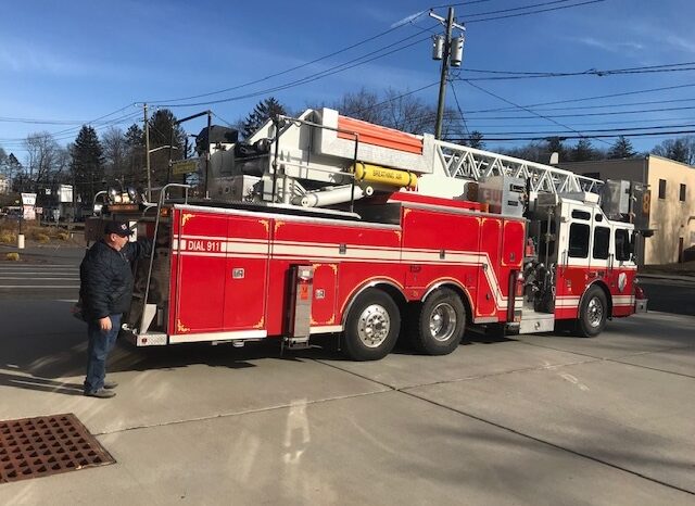 1997 Simon Duplex 4Dr Saulsbury/LTI 75’ Tower Ladder Platform full