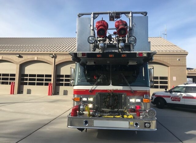 1997 Simon Duplex 4Dr Saulsbury/LTI 75’ Tower Ladder Platform full