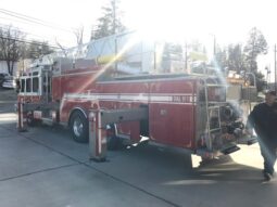 1997 Simon Duplex 4Dr Saulsbury/LTI 75’ Tower Ladder Platform full