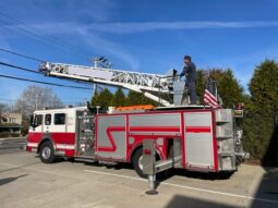 2004 American LaFrance Eagle LTI 75ft Quint Hale 1500/400 Poly full