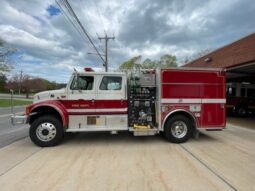 2002 International 4800 KME 4×4 Pumper 500/750 13K miles full