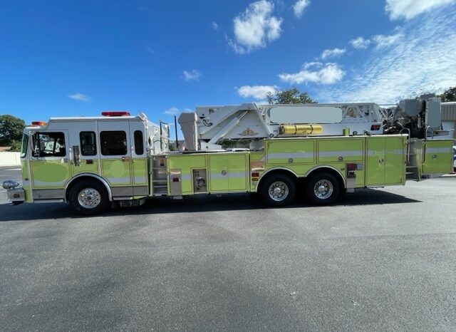 1998 Spartan Simon Gladiator LTI 93 Ft Mid Mount Aerial Platform full