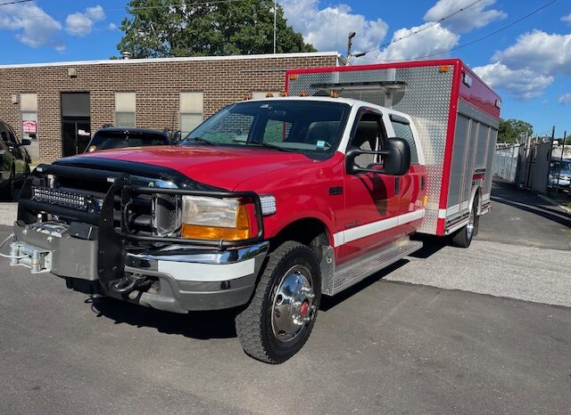 2000 F450 E-One 4Dr 4×4 Walk In Mini Rescue 7.3 Turbo Diesel 17k miles full