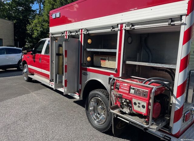 2000 F450 E-One 4Dr 4×4 Walk In Mini Rescue 7.3 Turbo Diesel 17k miles full