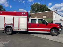 2000 F450 E-One 4Dr 4×4 Walk In Mini Rescue 7.3 Turbo Diesel 17k miles full