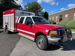 2000 F450 E-One 4Dr 4×4 Walk In Mini Rescue 7.3 Turbo Diesel 17k miles full