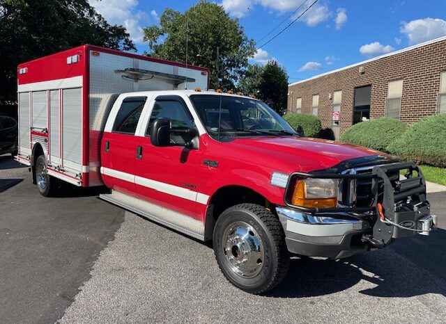 2000 F450 E-One 4Dr 4×4 Walk In Mini Rescue 7.3 Turbo Diesel 17k miles full